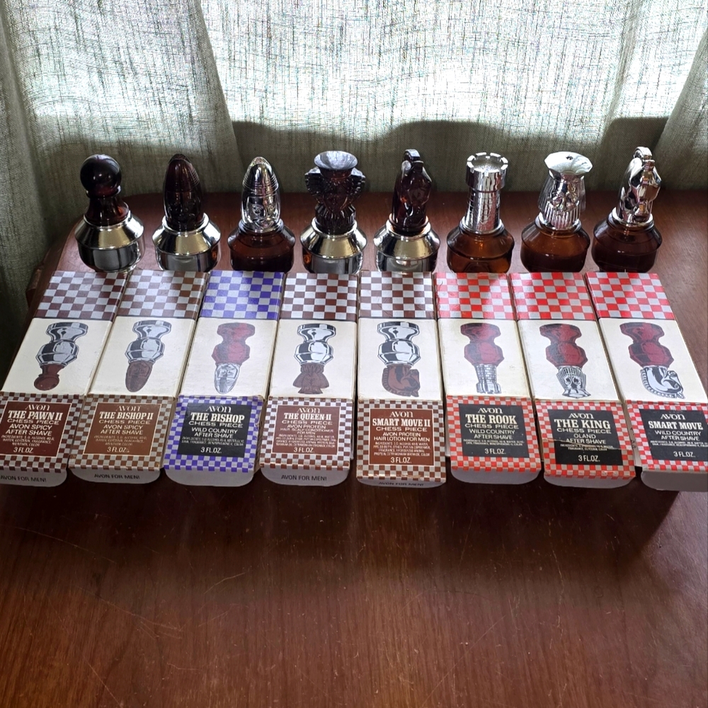 Avon Chess Collectors Pieces!